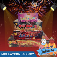 Kembang Api Paket Cake Top Mix Latern Luxury