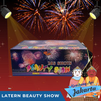 Kembang api Cake Latern Beauty Show 258 Shot 0.8 inch