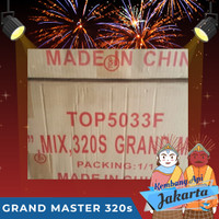 Kembang Api Cake Grand Master 320 Shots 1  Mix 1,5