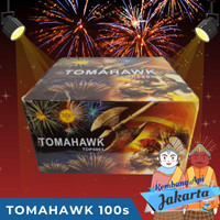 Kembang Api Cake TOP Tomahawk 100 shots 1.5 inch