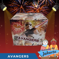 Kembang Api Latern CAKE Avengers 49 SHOTS 1,2INCH