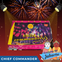 Kembang Api cake Chief Commander (s) 300 Shots 1 inch