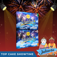 Kembang Api Top Cake Showtime 600 Shot 0.8 Inch