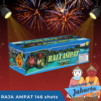 KEMBANG API CAKE TOP RAJA AMPAT 146 SHOTS 1,3 INCH