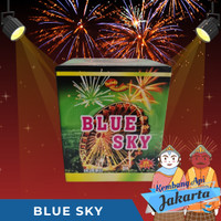 Kembang Api Latern Blue Sky 25 Shot 1.2 Inch