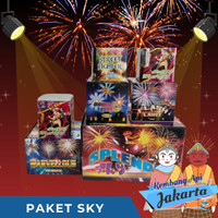 Kembang Api Paket Sky party